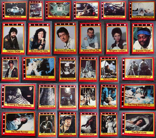 1979 topps alien movie trading - 1979,